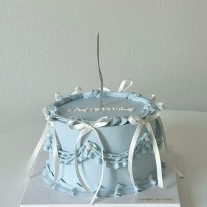 Blue Mirror Cake